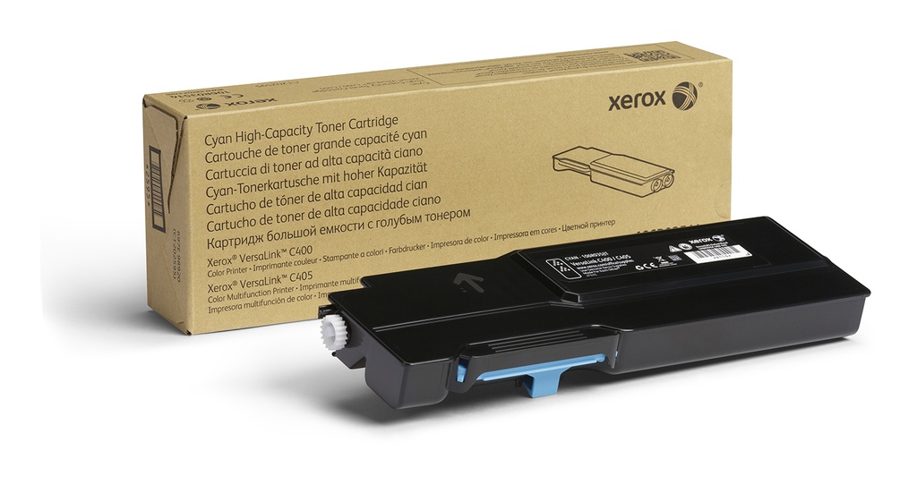 [120077440612] Xerox VersaLink C400/C405 Cassette cyaan toner grote capaciteit (4.800 pagina's)