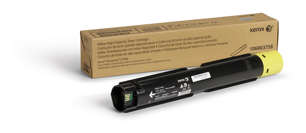 Xerox VersaLink C7000 tonercassette met grote capaciteit GEEL (10.100 pagina's)