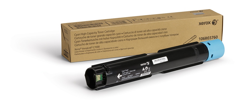 Xerox VersaLink C7000 tonercassette met grote capaciteit CYAAN (10.100 pagina's)