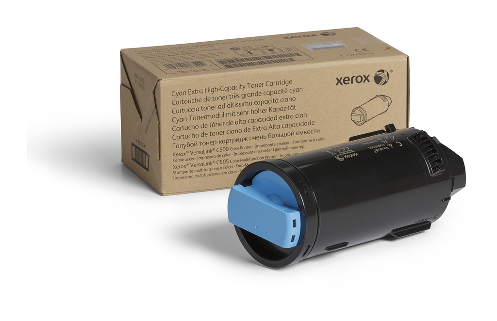 [120077440645] Xerox VersaLink C50X cyaan tonercartridge met extra hoge capaciteit (9.000 pagina's)