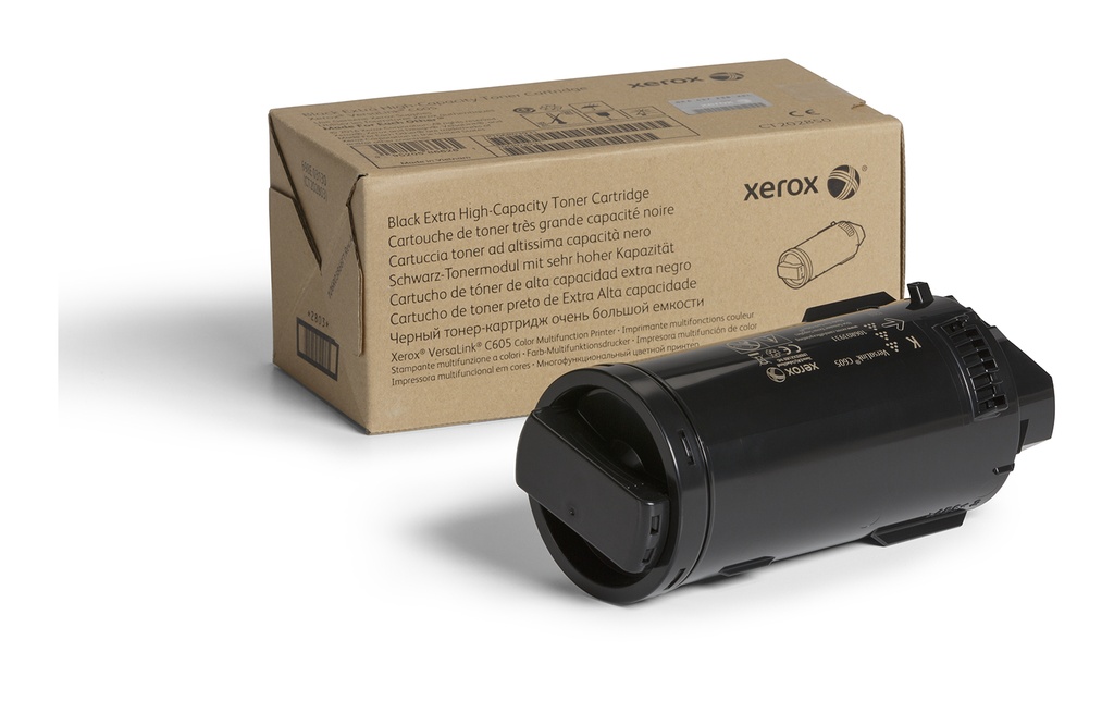 [120077440660] Xerox VersaLink C605 zwarte tonercartridge met extra hoge capaciteit (16,900 pagina's)