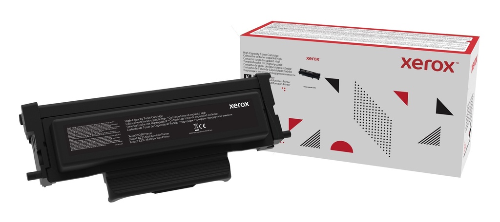 [120077440768] Xerox B230/B225/B235 hoge capaciteit tonercassette, zwart (3.000 pagina's)