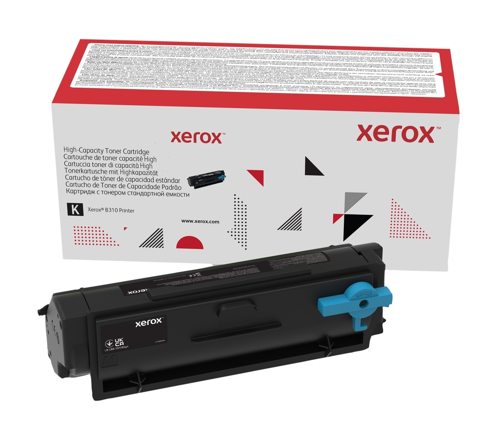 [120077440779] Xerox B310/B305/B315 hoge capaciteit tonercassette, zwart (8.000 pagina's)