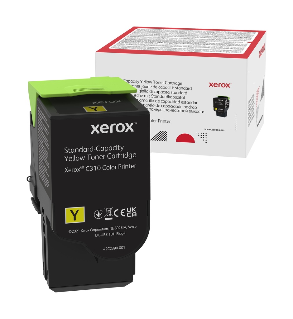 [120077440804] Xerox C310/C315 standaard capaciteit tonercassette, geel (2.000 pagina's)