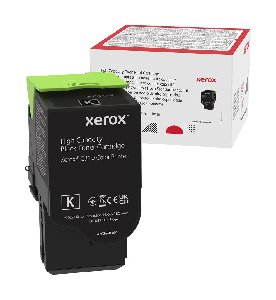 Xerox C310/C315 hoge capaciteit tonercassette, zwart (8.000 pagina's)