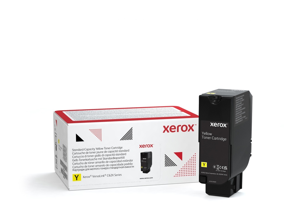[120077440834] Xerox VersaLink C620 / C625 gele standaard tonercartridge (6.000 pagina's)