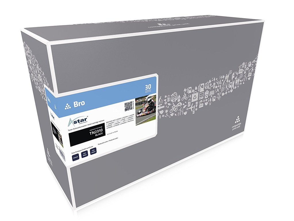 Astar AS10231 tonercartridge 1 stuk(s) Zwart