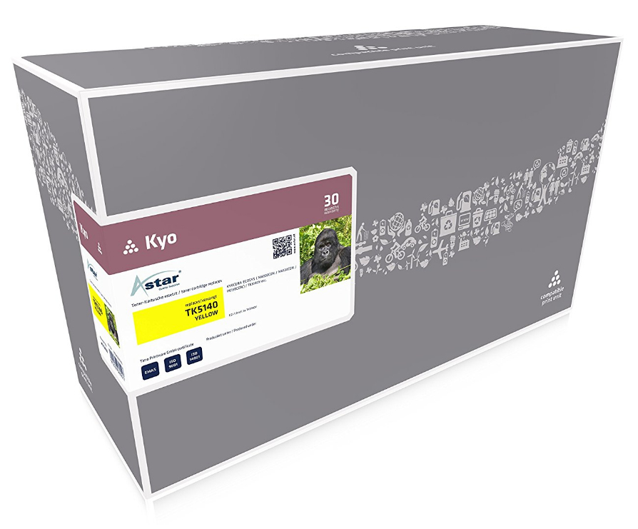 Astar AS13603 tonercartridge 1 stuk(s) Geel