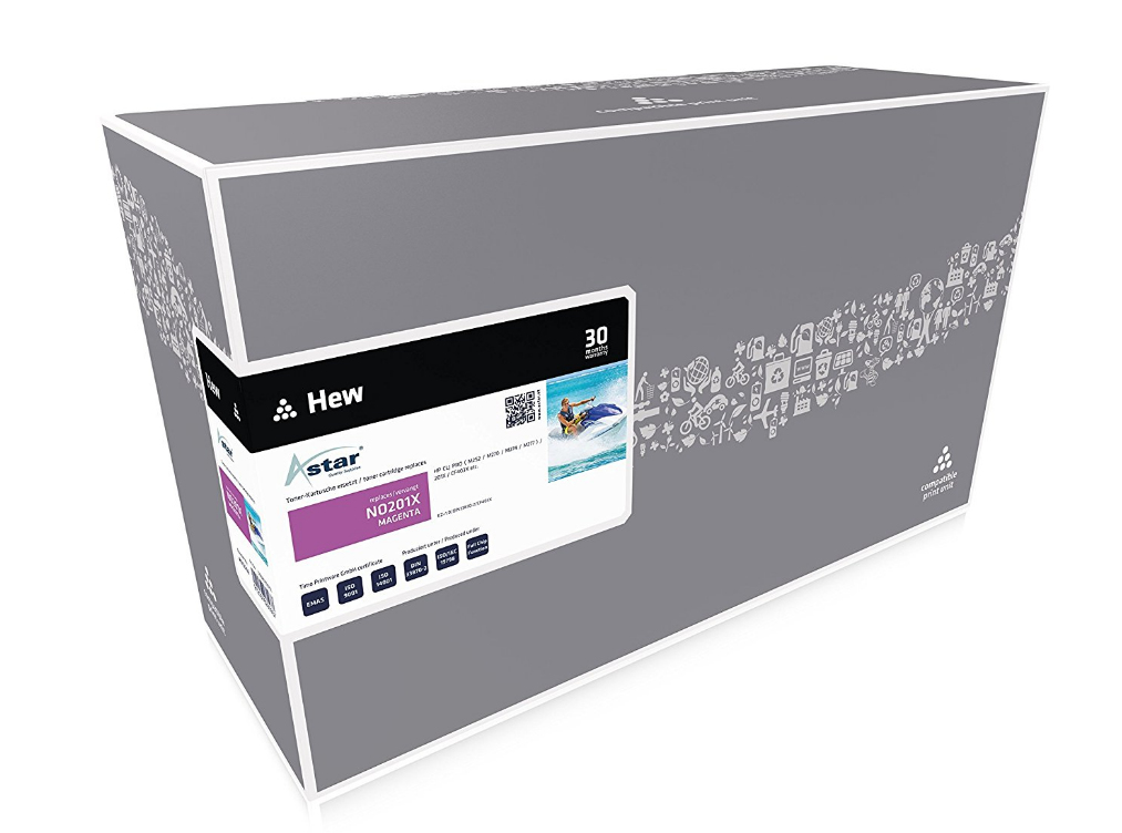 Astar AS12252 tonercartridge 1 stuk(s) Magenta