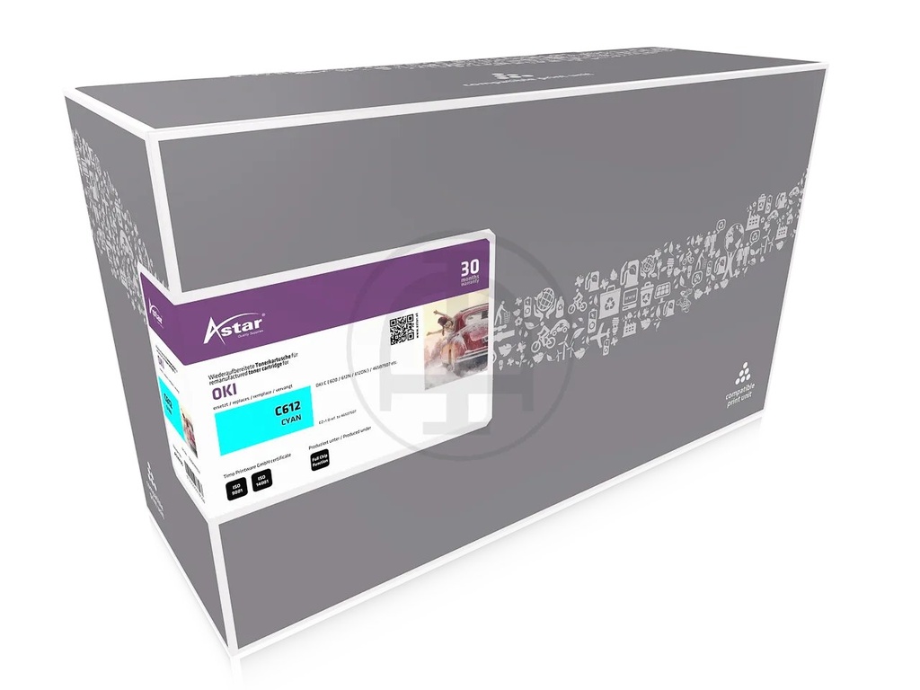 ASTAR AS20195 ASTAR OKI 46507507 C6xx toner