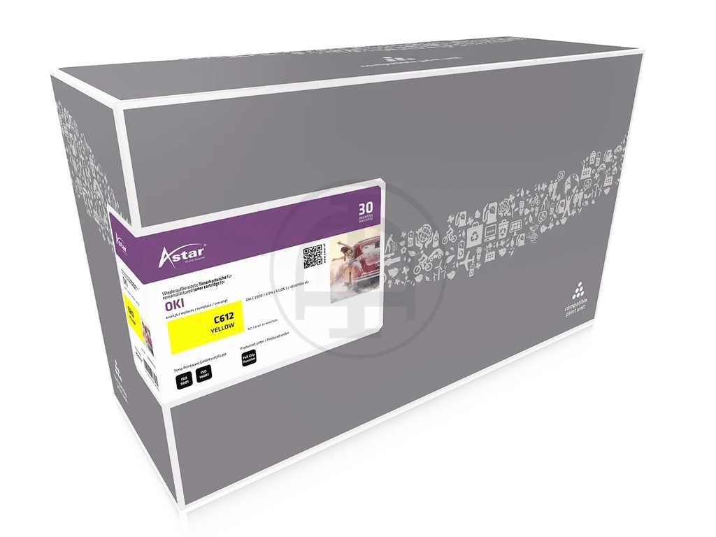 ASTAR AS20197 ASTAR OKI 46507505 C6xx toner