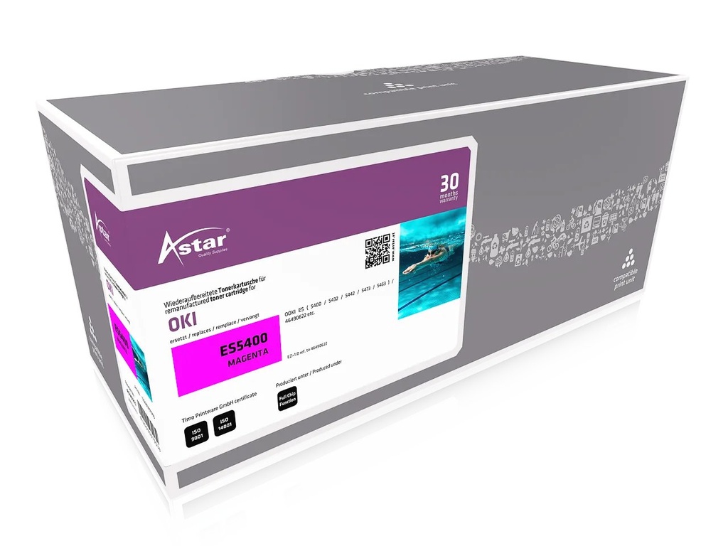 ASTAR AS20211 ASTAR OKI 46490622 ES toner