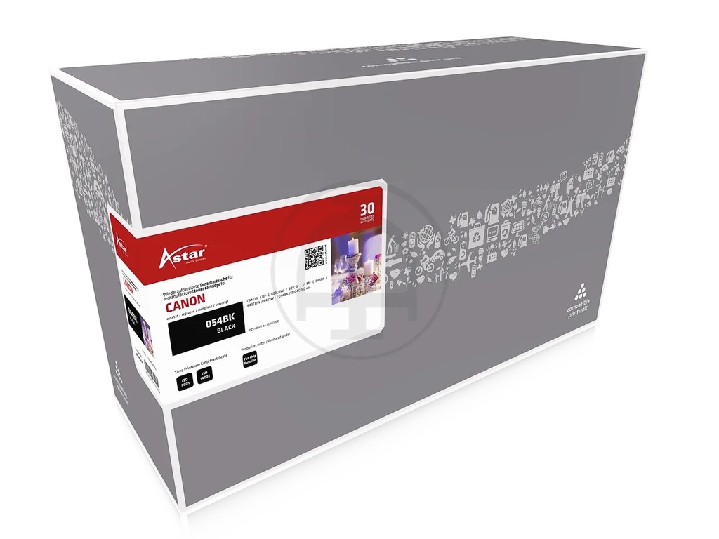 [120085991102] ASTAR AS20223 ASTAR CANON 054BK LBP cartridge
