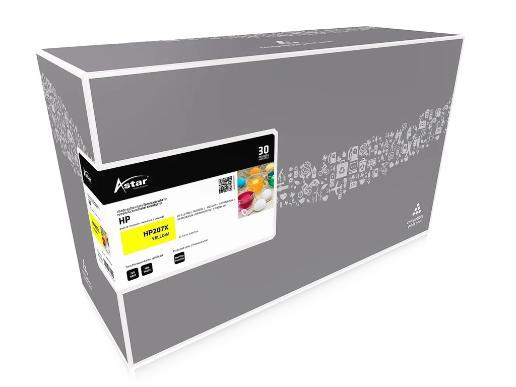 ASTAR AS20256 ASTAR HP 207X CLJ toner yellow