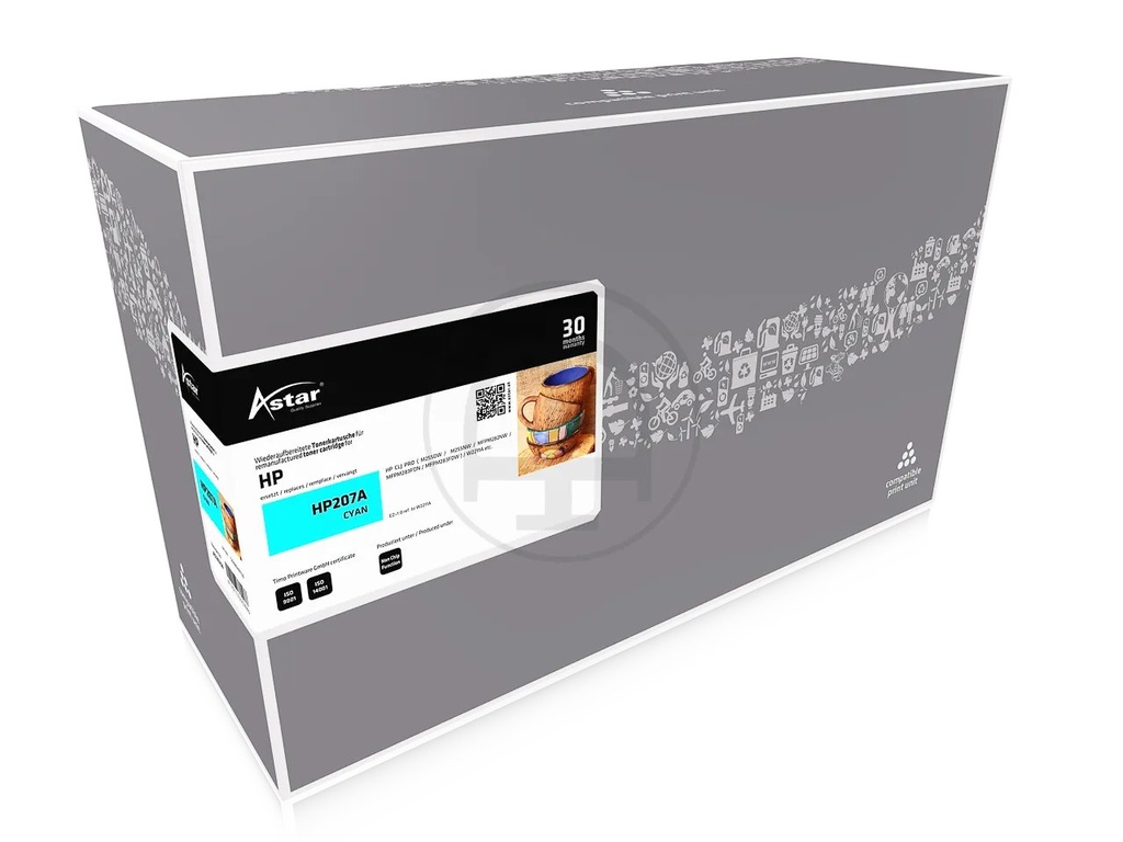 [120085991136] ASTAR AS20258 ASTAR HP 207A CLJ toner cyan ST