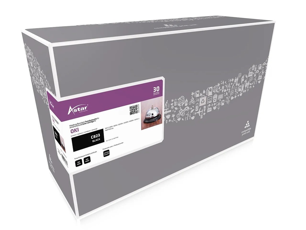 [120085991140] ASTAR AS20264 ASTAR OKI 46471104 C8xx toner