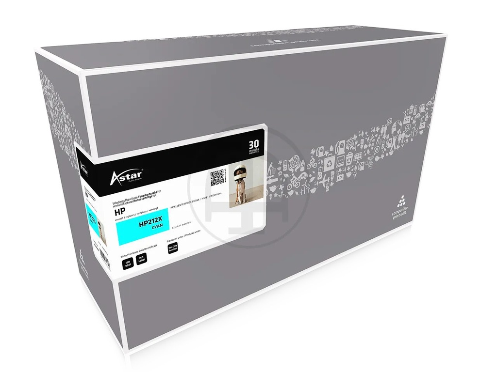 ASTAR AS20284 ASTAR HP 212X CLJ toner cyan HC