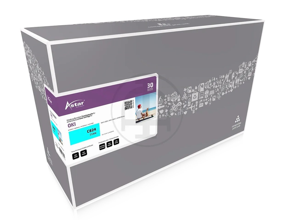 ASTAR AS20288 ASTAR OKI 47095703 C8xx toner