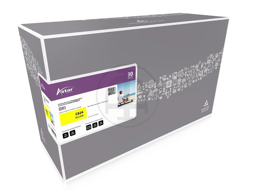 ASTAR AS20290 ASTAR OKI 47095701 C8xx toner