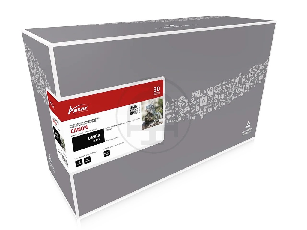 ASTAR AS20315 ASTAR CANON 039BK LBP cartridge