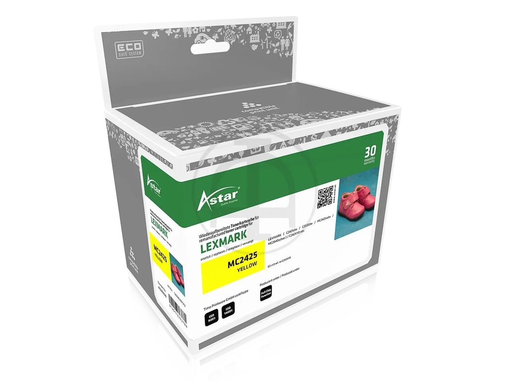 ASTAR AS20336 ASTAR LEXMARK C242XY0 toner