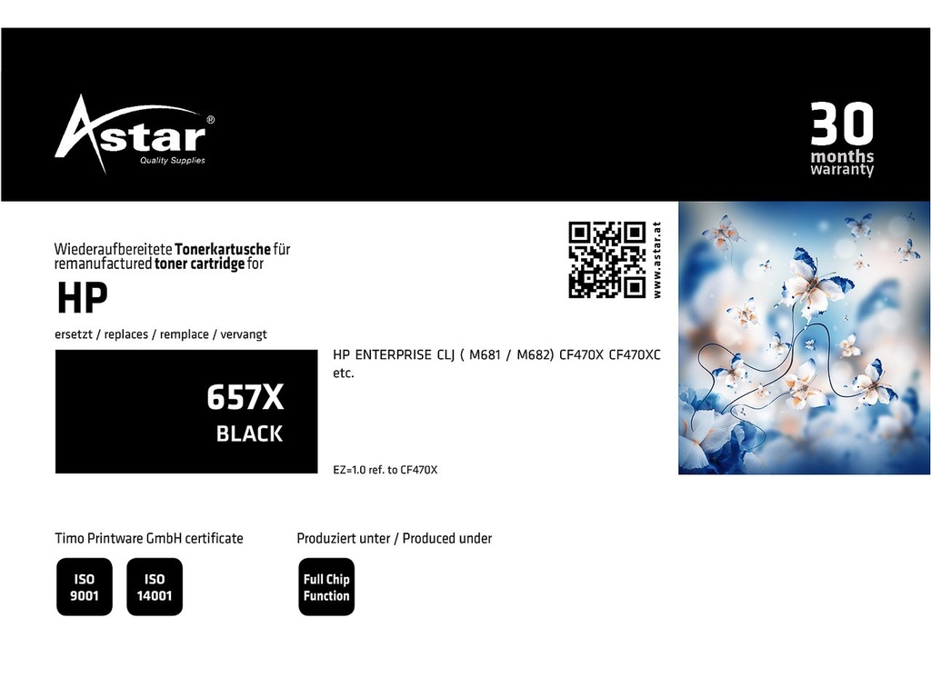 ASTAR AS20447 ASTAR HP CF470X CLJ cartridge