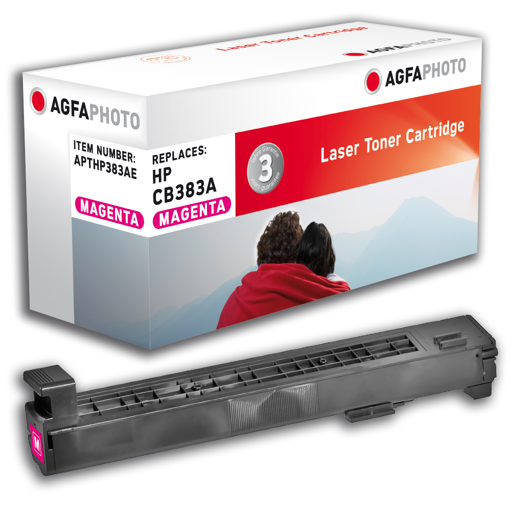 AgfaPhoto APTHP383AE tonercartridge 1 stuk(s) Foto magenta