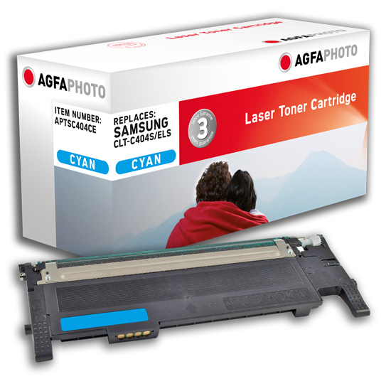 AgfaPhoto APTSC404CE tonercartridge 1 stuk(s) Compatibel Cyaan