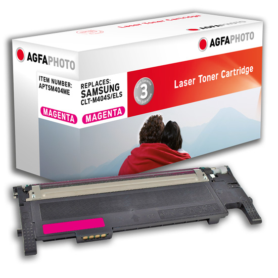 [120570990812] AgfaPhoto APTSM404ME tonercartridge 1 stuk(s) Compatibel Magenta