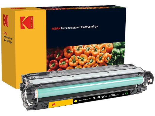 [120742990206] KODAK SUPPLIES 185H074204 KODAK HP CE742A CLJ toner