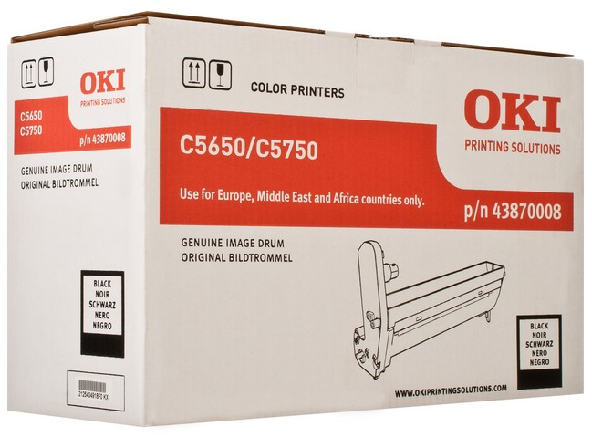 [121044440133] OKI Black image drum for C5650/5750 Origineel