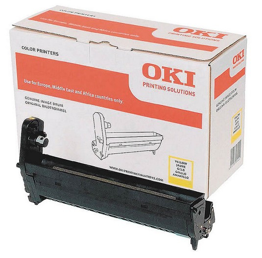 [121044440130] OKI Yellow image drum for C5650/5750 Origineel