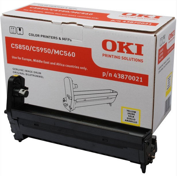 OKI Yellow image drum for C5850/5950 Origineel