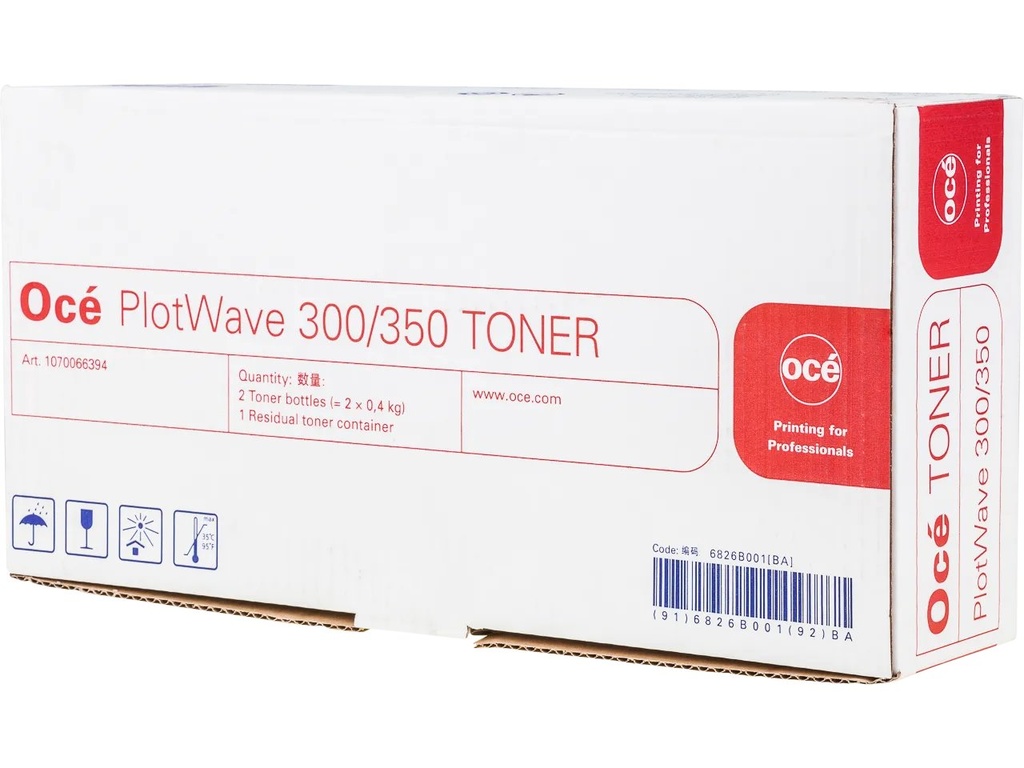 OCE 1070066394 OCE Plotwave toner (2) black