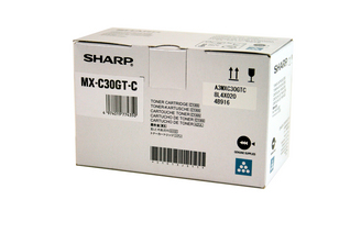 Sharp MXC30GTC tonercartridge 1 stuk(s) Origineel Cyaan