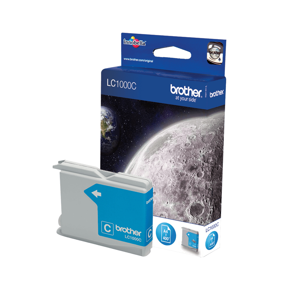 [170005440042] Brother LC1000C inktcartridge 1 stuk(s) Origineel Cyaan