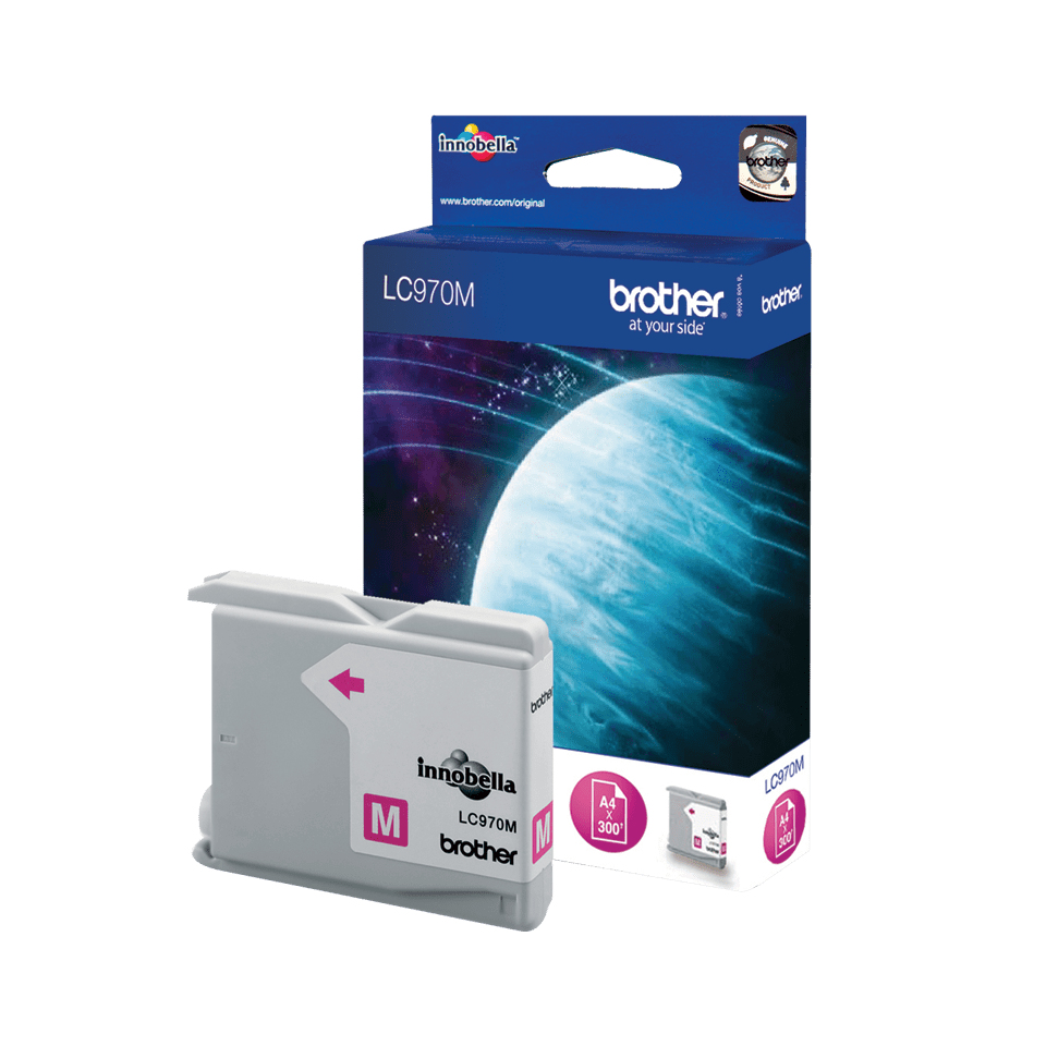 [170005440048] Brother LC970M inktcartridge 1 stuk(s) Origineel Magenta