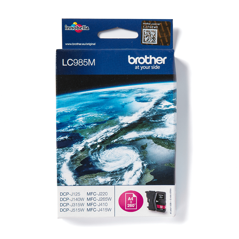 Brother LC985M inktcartridge 1 stuk(s) Origineel Magenta
