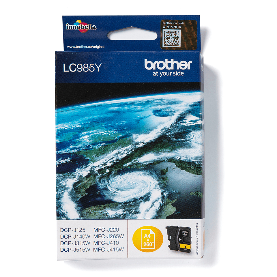 [170005440065] Brother LC985Y inktcartridge 1 stuk(s) Origineel Geel