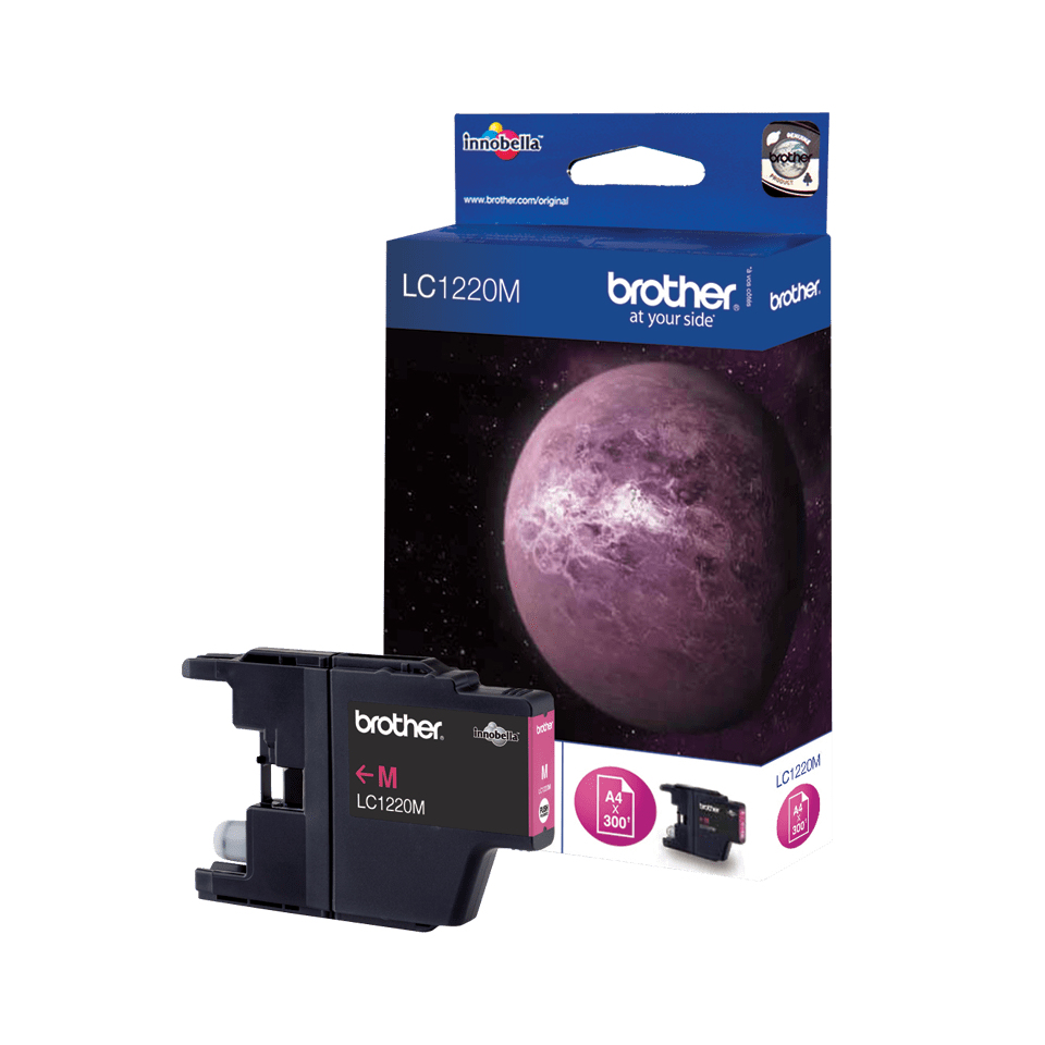 [170005440105] Brother LC1220M inktcartridge 1 stuk(s) Origineel Magenta