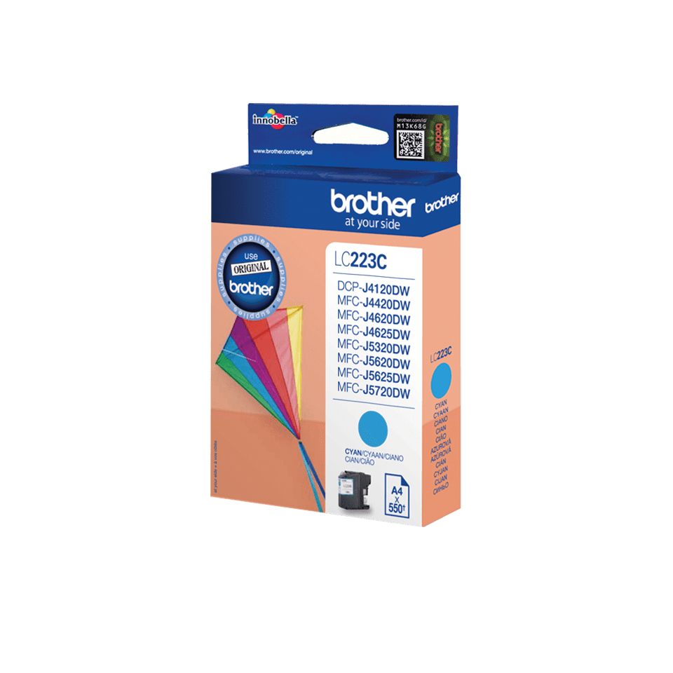 [170005440146] Brother LC223C inktcartridge 1 stuk(s) Origineel Cyaan