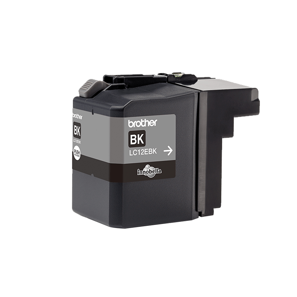 Brother LC12EBK inktcartridge 1 stuk(s) Origineel Zwart