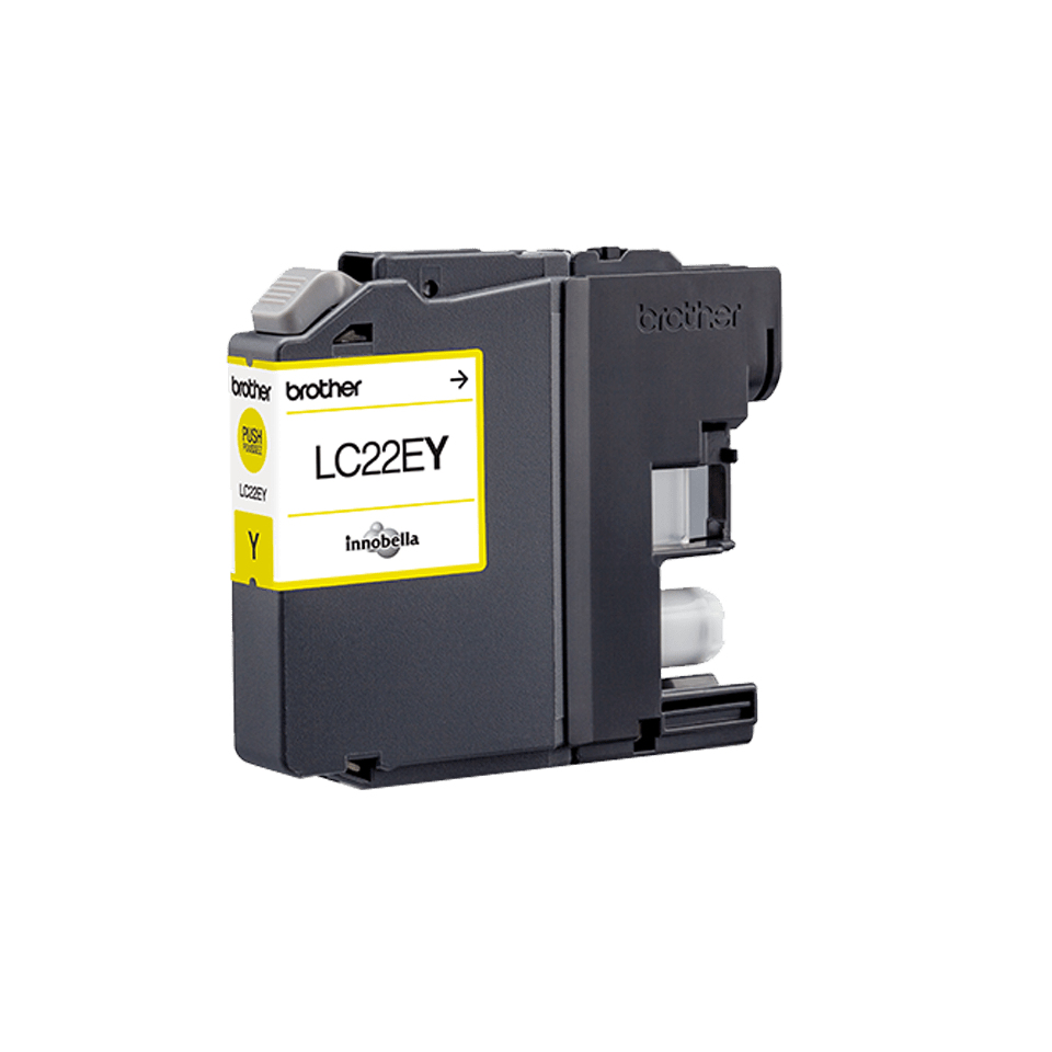 [170005440164] Brother LC22EY inktcartridge 1 stuk(s) Origineel Geel