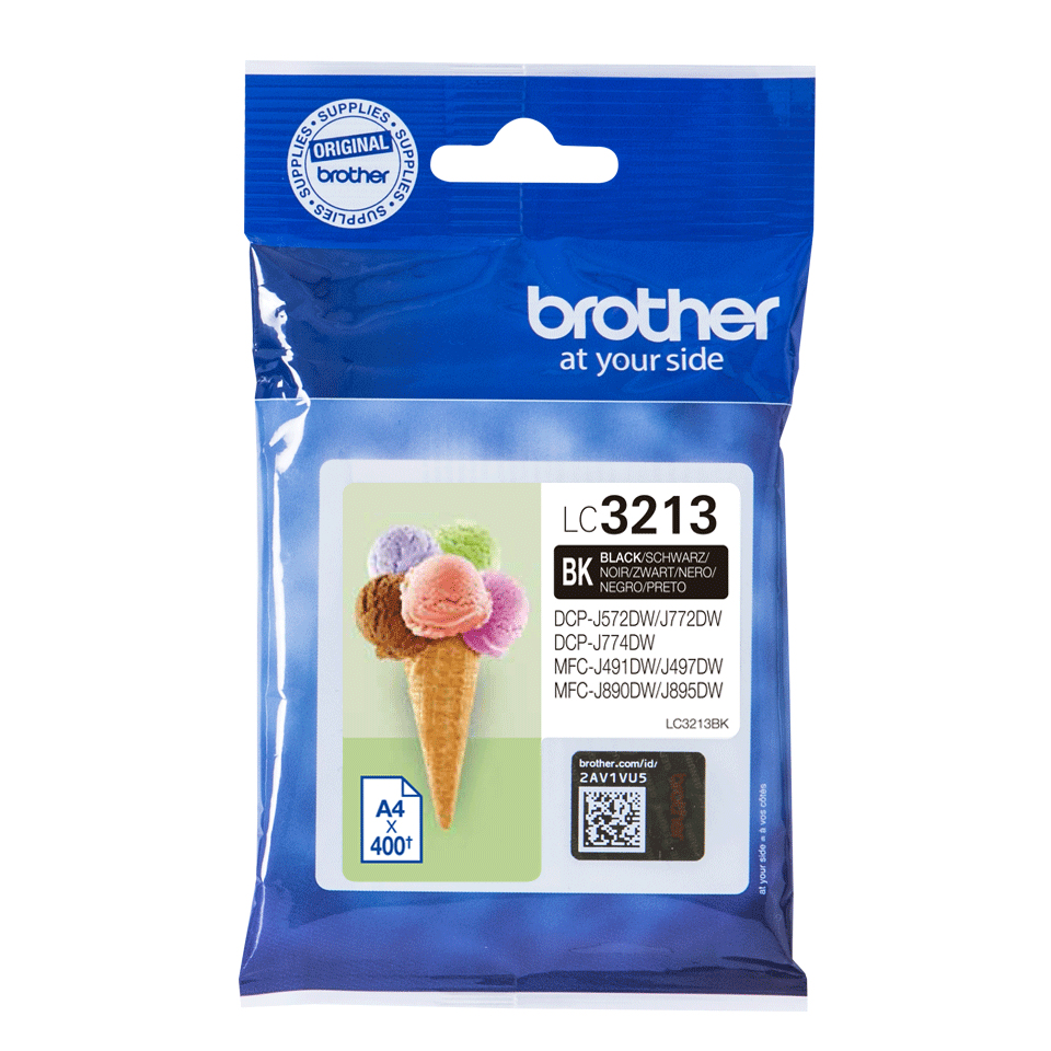 [170005440198] Brother LC3213BK inktcartridge 1 stuk(s) Origineel Zwart