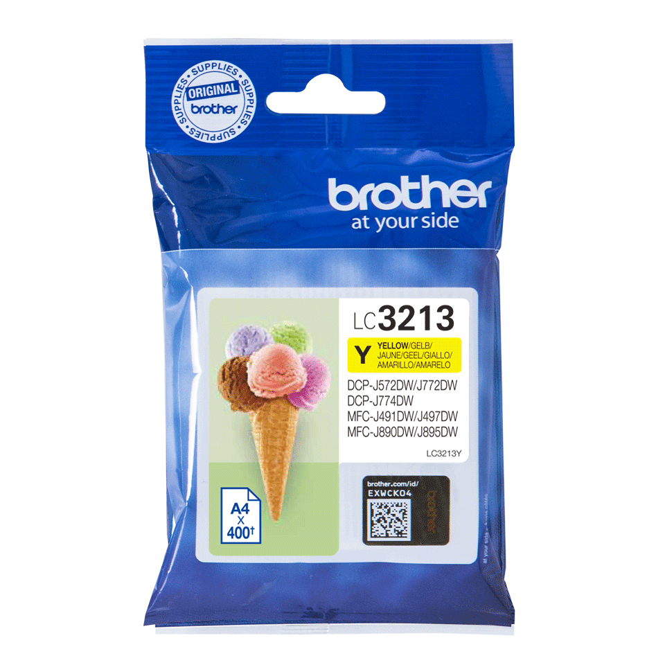 [170005440201] Brother LC3213Y inktcartridge 1 stuk(s) Origineel Geel