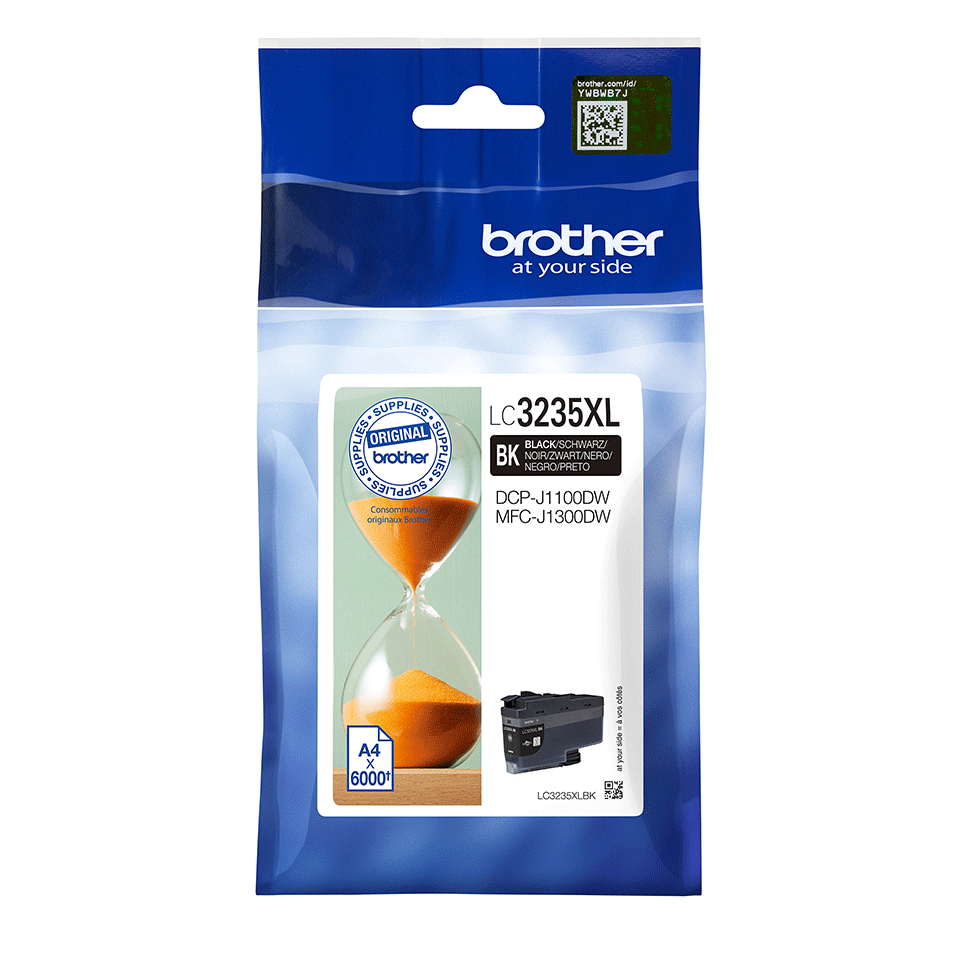[170005440212] Brother LC3235XLBK inktcartridge 1 stuk(s) Origineel Zwart