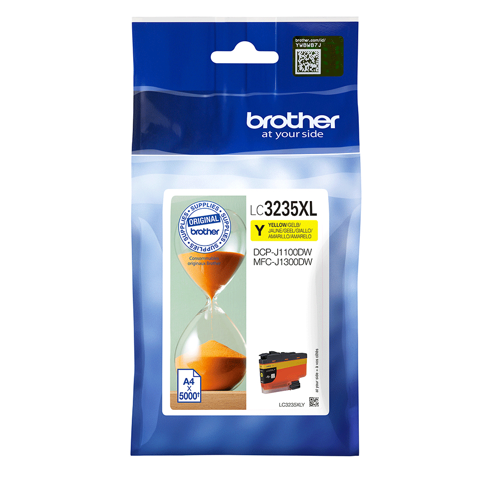 [170005440215] Brother LC3235XLY inktcartridge 1 stuk(s) Origineel Geel