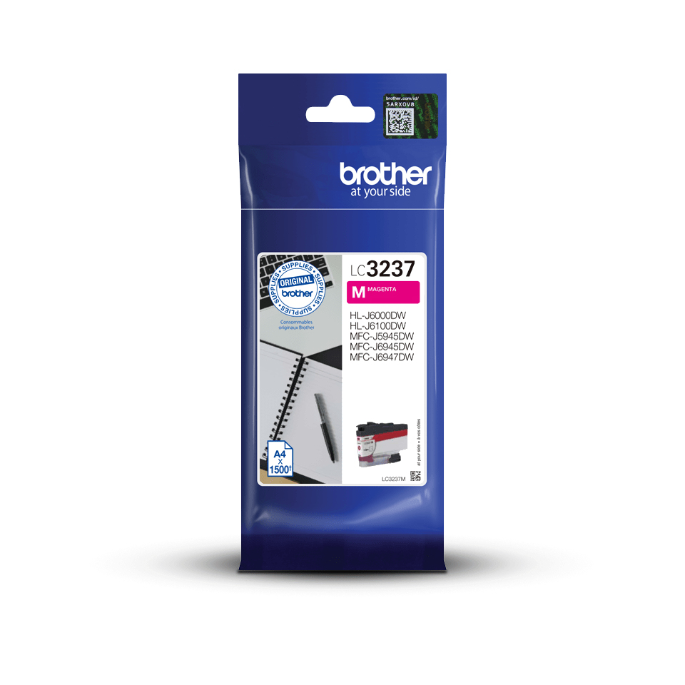 [170005440218] Brother LC3237M inktcartridge 1 stuk(s) Origineel Magenta