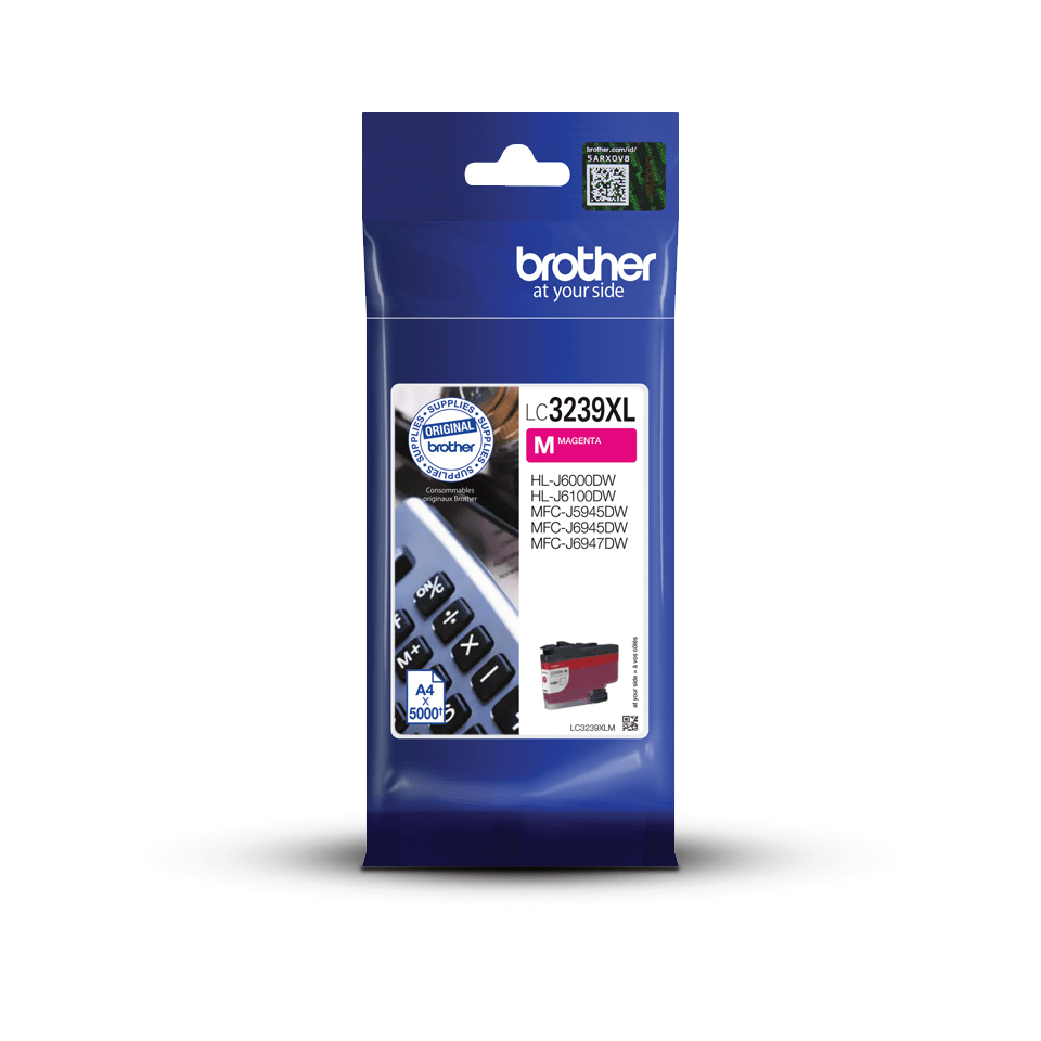 [170005440222] Brother LC3239XLM inktcartridge 1 stuk(s) Origineel Magenta