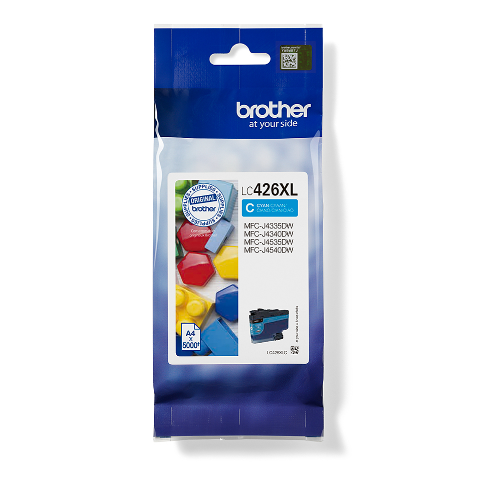 [170005440267] Brother LC426XLC inktcartridge 1 stuk(s) Origineel Cyaan